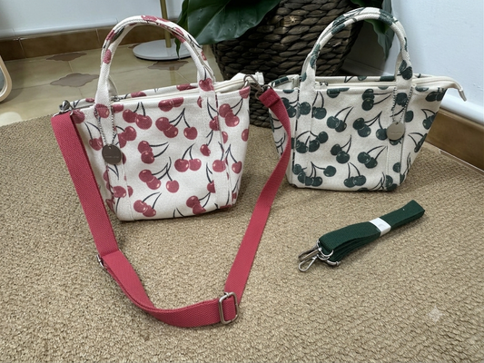 Mini Tote Bag Ciliegie