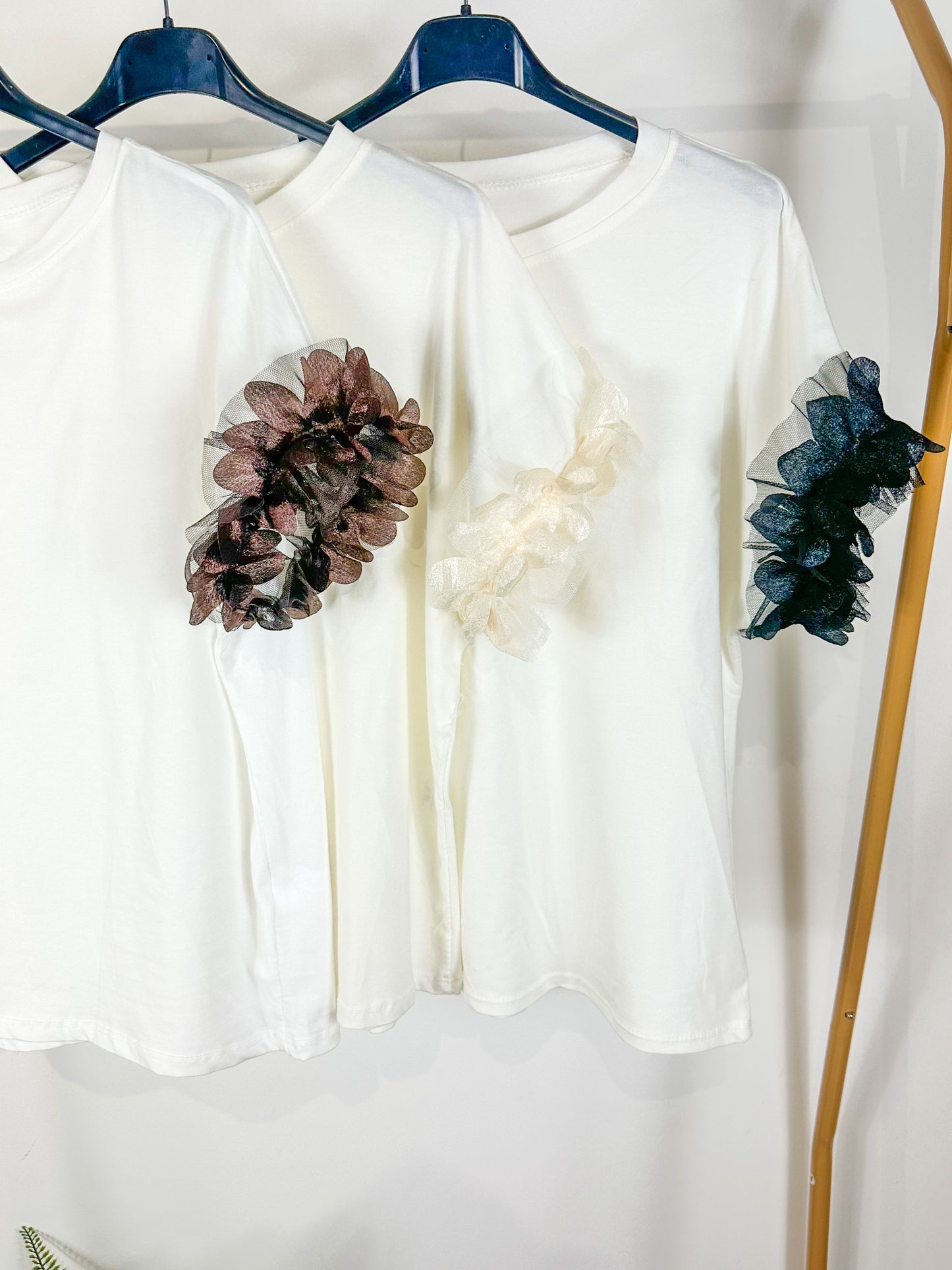 T-shirt Petali di Tulle